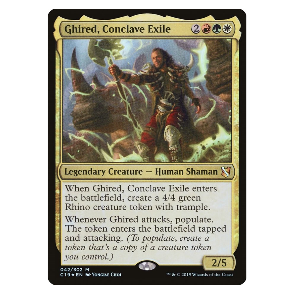 Ghired, Conclave Exile