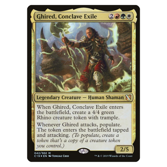 Ghired, Conclave Exile