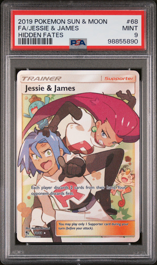 Jessie & James #68 PSA 9