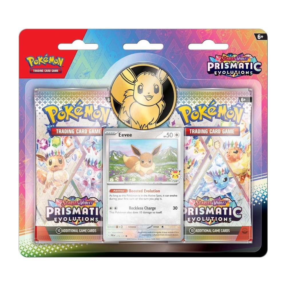 Prismatic Evolutions: 2-Pack Blister