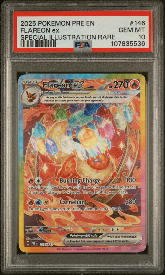 Flareon ex #146 PSA 10