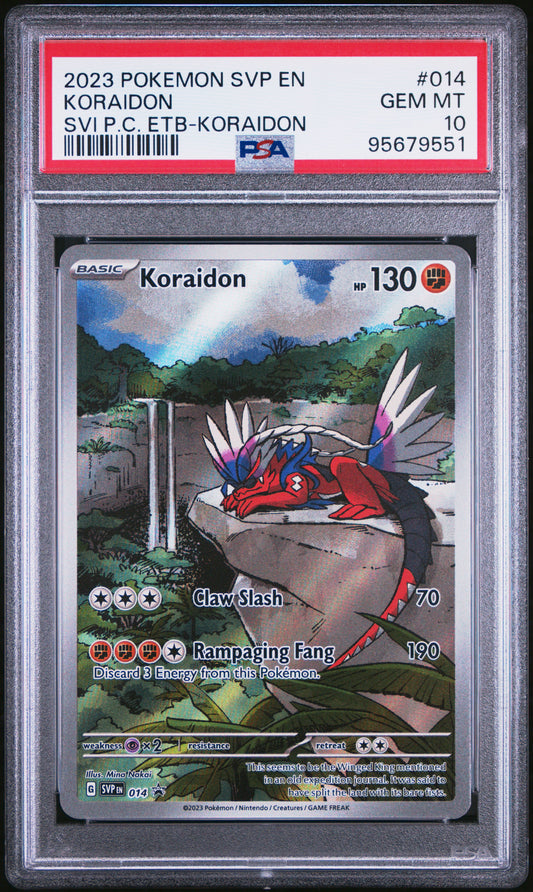 Koraidon #014 PSA 10