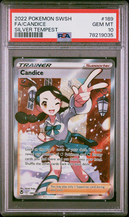 Candice #189 PSA 10